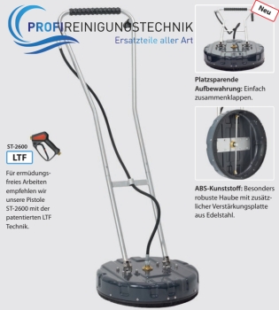 Flächenreiniger Floater 520 / 1/4" IG ohne Pistole